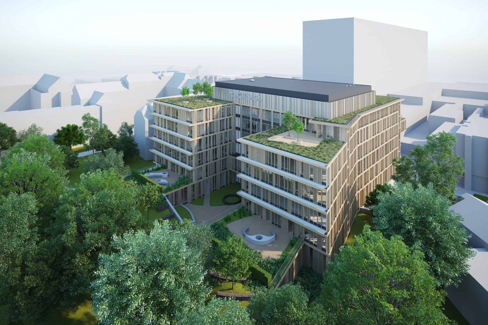 King Albert II Institute, BIM modeling, Brussels